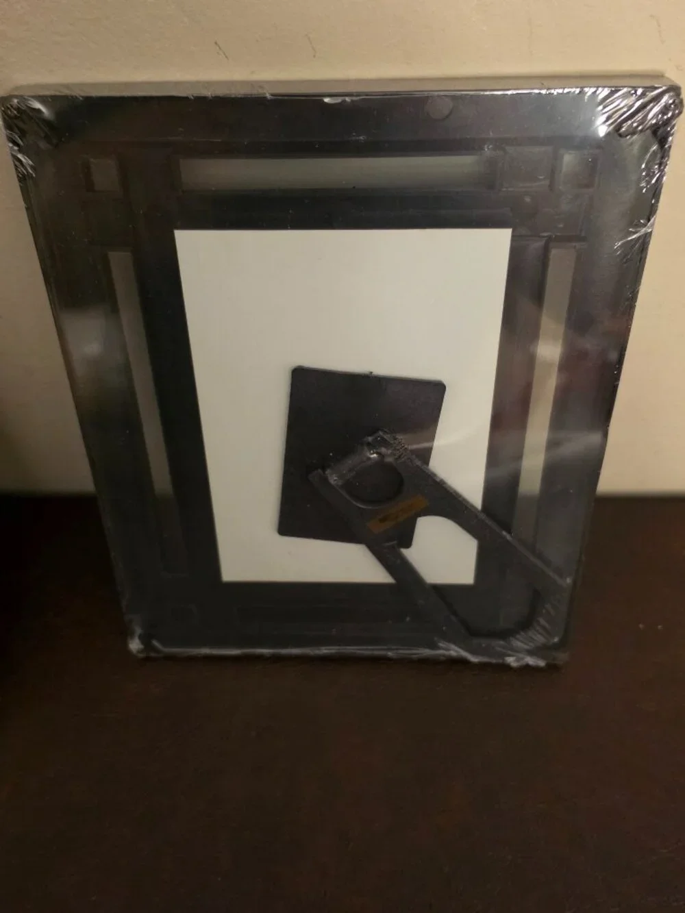 Black Open Grid Photo Frame modern display your favorite 4